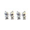 10 Pcs Tibetan Silver Boy In Cap Little Child 18X8mm 3D Charms Pendants