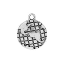 10 Pcs Tibetan Silver TRAVEL MAP OF WORLD CARVED 23mm x 19mm Charms Pendants, Lead & Nickel Free Metal Charms Pendants Beads