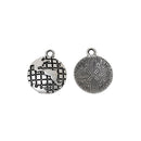 10 Pcs Tibetan Silver TRAVEL MAP OF WORLD CARVED 23mm x 19mm Charms Pendants, Lead & Nickel Free Metal Charms Pendants Beads