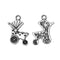 10 Pcs Tibetan Silver Baby Pram Stroller Pushchair 19X13mm Charms Pendants